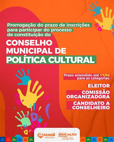 Card Conselho De Politica Cultural Prefeitura Municipal De Mag