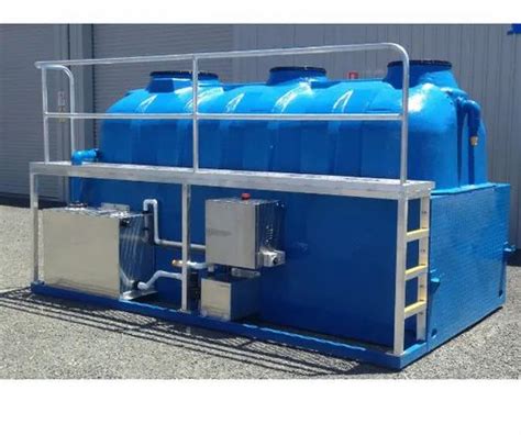 Prefabricated Portable Sewage Treatment Plant Capacity 100 M3 Day 0