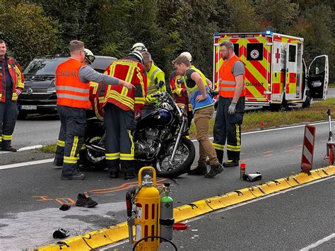 Motorradfahrer Stirbt Bei Unfall Mit Lastwagen Auf B2 Bei Heroldsberg