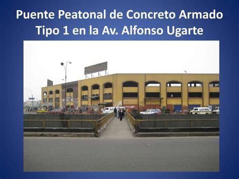 Puentes Peatonales De Concreto Armado Pptx