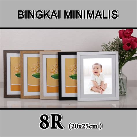 Jual Bingkai Minimalis 8R Bingkai Foto Frame Foto Shopee Indonesia