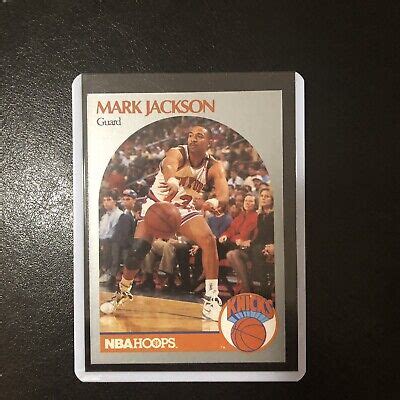 Mark A Jackson Nba Hoops Card Feature Men Ndez Brothers