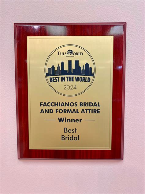 Facchianos- Almost a Decade of Excellence - Facchianos Bridal & Formal