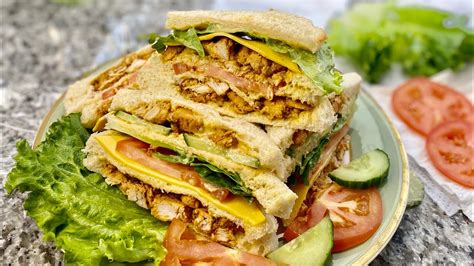 Chicken Tikka Club Sandwiches So Appetizing And Delicious Easy Recipe