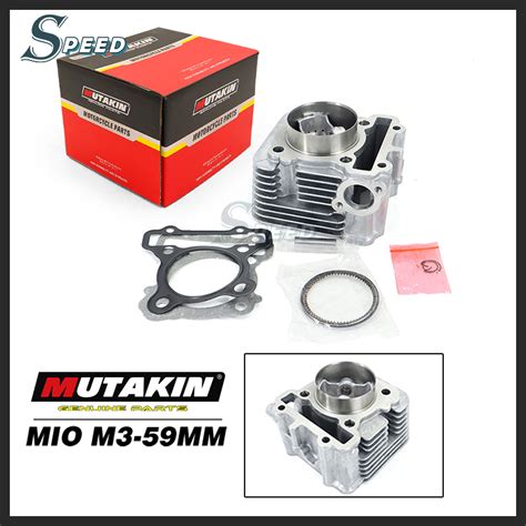 Mutakin Cylinder Block Set For Yamaha Mio I Mio M Mm Shopee