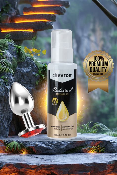 chevron Anal Kayganlaştırıcı Jel ve Hediye Anal Plug 110ml Jel ve 7 cm Anal Plug Fiyatı