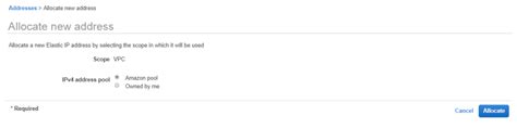 How To Allocate A New Elastic Ip And Associate It To An Ec2 Instance Aws Bytes