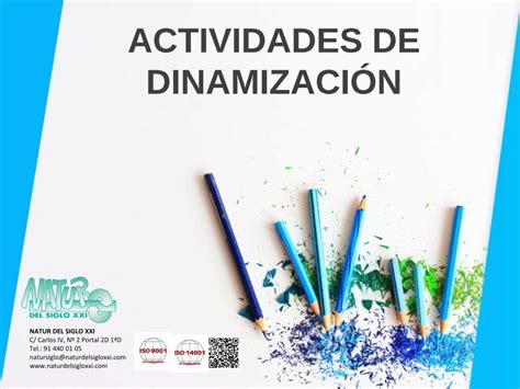 PDF ACTIVIDADES DE DINAMIZACIÓN naturdelsigloxxi DE