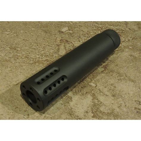 Guntec Ar 15 Slip Over Barrel Shroud With Multi Ports Muzzle Brake Odg Od Green