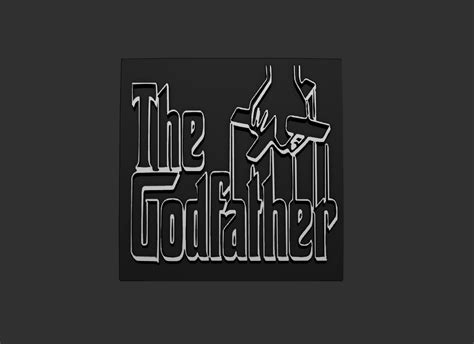 3D file 3D The Godfather logo The Godfather・3D print design to download ...