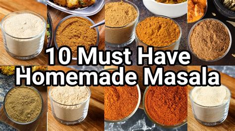 10 Must Have Homemade Spice Masala For Any Indian Recipe Easy And Easy