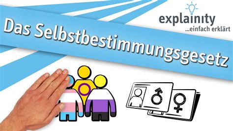 Das Selbstbestimmungsgesetz Einfach Erklärt Explainity® Erklärvideo