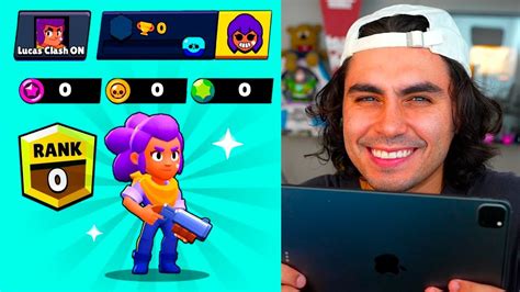 CRIEI UMA CONTA DO ZERO NO BRAWL STARS NOVA SÉRIE YouTube