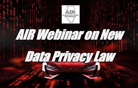 Air Webinar On New Data Privacy Law Curepossession