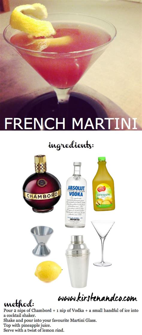 French Martini Recipe