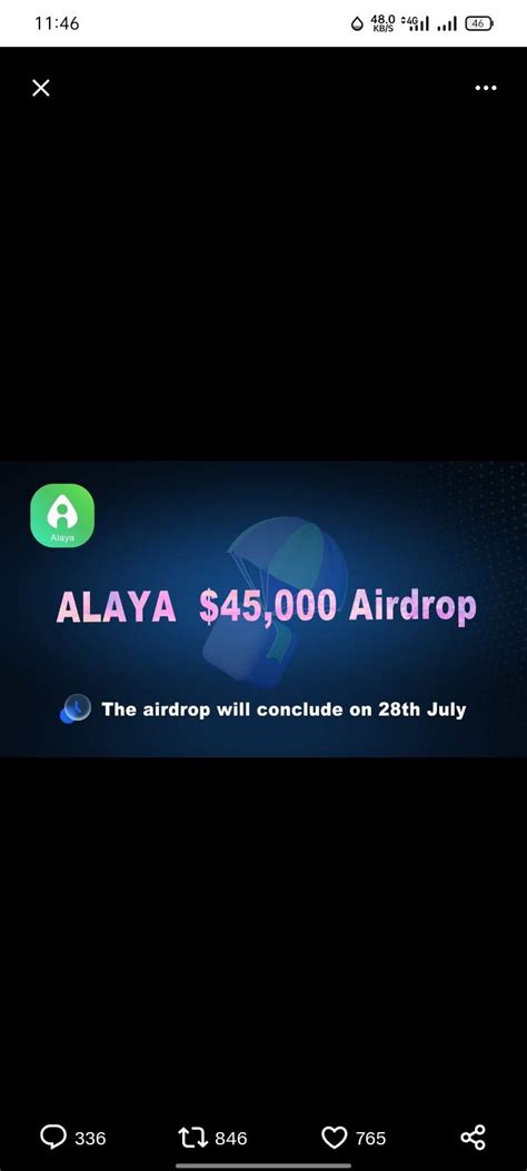 New airdrop: Alaya AI Round2 (AIA)Total Reward: 112,500 AIA (~$45,000 ...