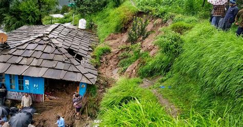 Himachal Pradesh Rains Two Women Die Due To Landslide Shops And