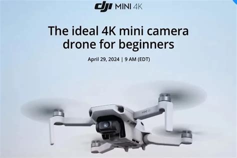 Dji Luncurkan Drone Harga Terjangkau Yaitu Dji Mini 4k Cek Spesifikasi Dan Fitur Selengkapnya