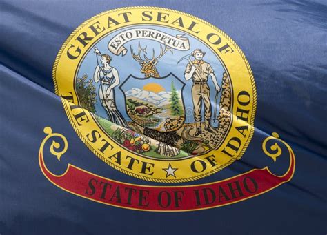 Idaho State Flag Stock Photo - Image: 14809690