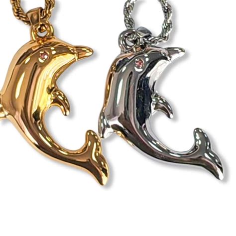Madeinsea© Hip Hop Dolphin Necklace