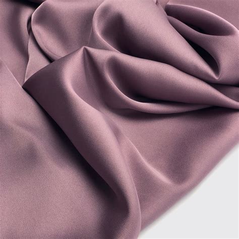 Purple Mauve Silk Satin Fabric By The Meter Lingerie And Etsy