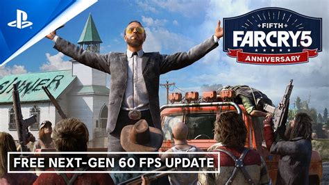 Far Cry 5 - 5th Anniversary Free Next-Gen 60 FPS Update | PS5 & PS4 ...