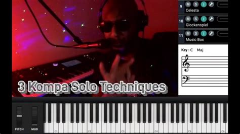 3 Kompa Keyboard Solo Techniques Bon Kompa Solo Lesson Youtube