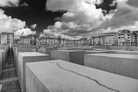 View of Jewish Holocaust Memorial, in Berlin Mitte, Germany Editorial ...