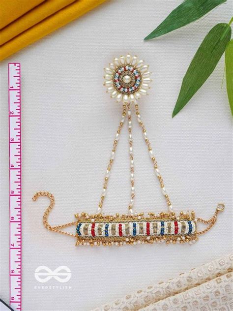 Shukti Source Of Pearls Beads Cutdana And Pearls Hand Embroidered