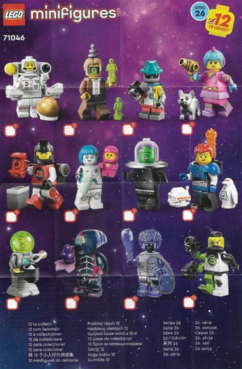 Lego Minifiguren Serie Weltraum Eine Erste Bersicht Der Qr