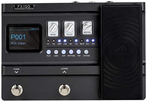 Jual FLAMMA FX100 Guitar Multi Effects Pedal FREE Ongkir