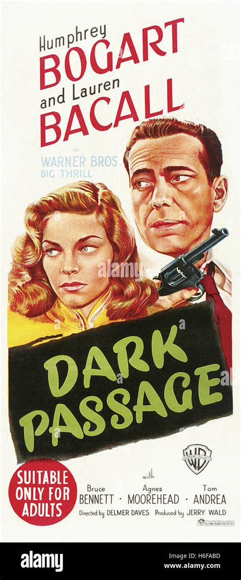 Dark Passage - Movie Poster Stock Photo - Alamy