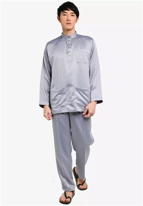 Buy Gene Martino Baju Melayu Tradisional Online Zalora Malaysia