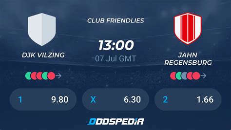 Djk Vilzing Vs Jahn Regensburg Predictions Odds Live Score Stats