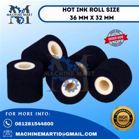 Jual Tinta Coding Hot Ink Roll X Hitam Mesin Coding Expired Date Kota Tangerang