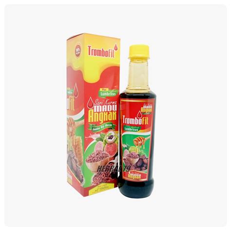 Jual Trombofit Perpaduan Sari Kurma Madu Angkak Jambu Biji Dan Ubi