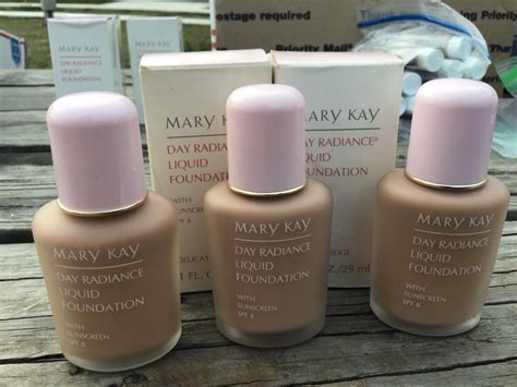 X Lot Mary Kay Day Radiance Liquid Foundation Spf Delicate Beige