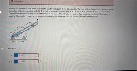 Solved The system is released from rest in the position | Chegg.com 