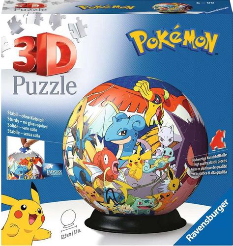 Puzzle Bola de rompecabezas Pokémon 3D PuzzleMania es