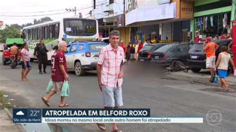 Vídeo Idosa Morre Depois De Ser Atropelada Por ônibus Em Belford Roxo