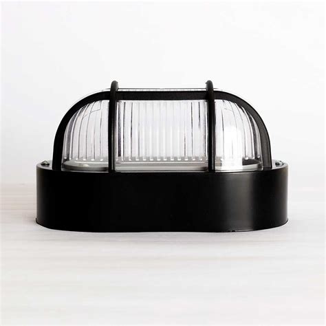 Luminária Tartaruga Oval Preto Ultron Em Oferta ALED