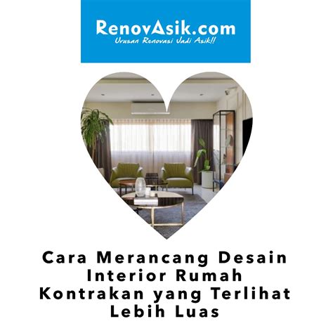 Renovasik Urusan Renovasi Jadi Asik Cara Merancang Desain Interior