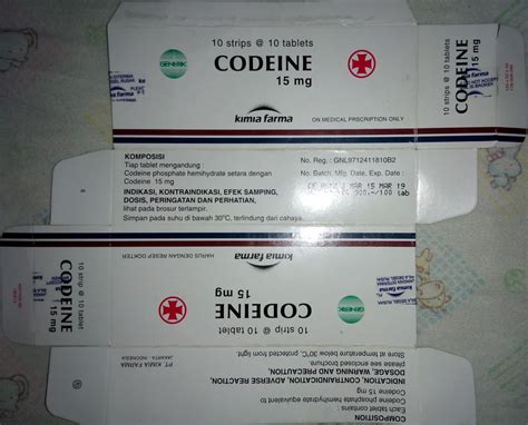 Akfarku Inspirasiku Codein Tabet 15mg