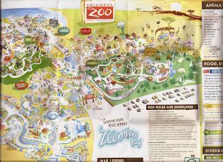 Zoo Tails: Columbus Zoo Map 2015