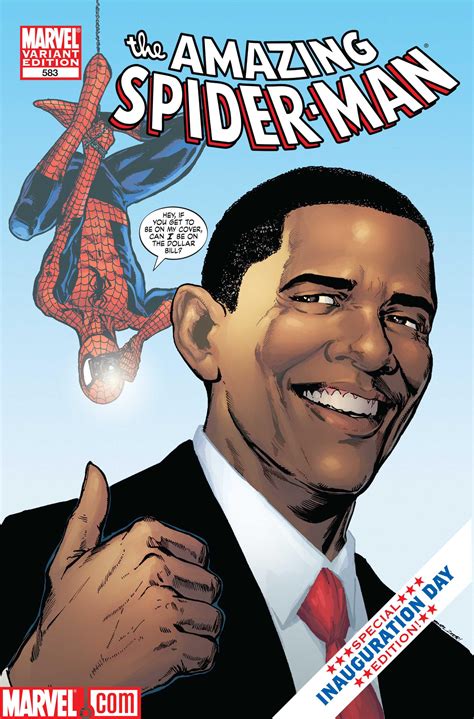 Spder-Man Meets President Obama! - Comic Vine