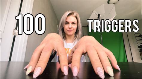 💥asmr 100 Fast And Aggressive Triggers Youtube