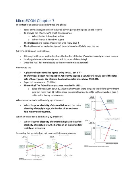 Micro ECON Chapter 7 Owen Svalestad MicroECON Chapter 7 The Effect