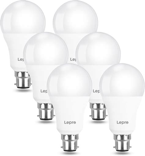 Lepro Bayonet Light Bulbs 100W Equivalent Warm White 2700K 13W 1520lm