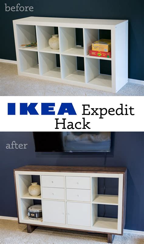 Ikea Hack Expedit TV Stand Non Toxic Primal Palate Paleo Recipes