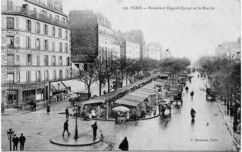 Carte Postale Ancienne De Paris 75000 Boulevard Edgar Quinet Et Le